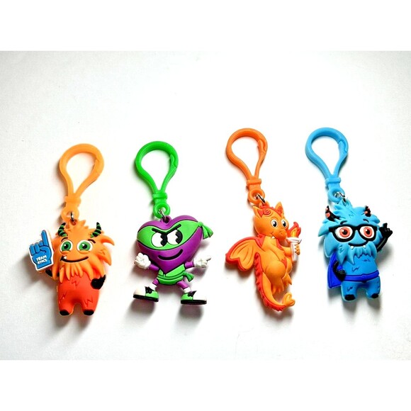 American Heart Association Kids Challenge Keychain Lot of 4 Backpack Clip - Picture 5 of 5